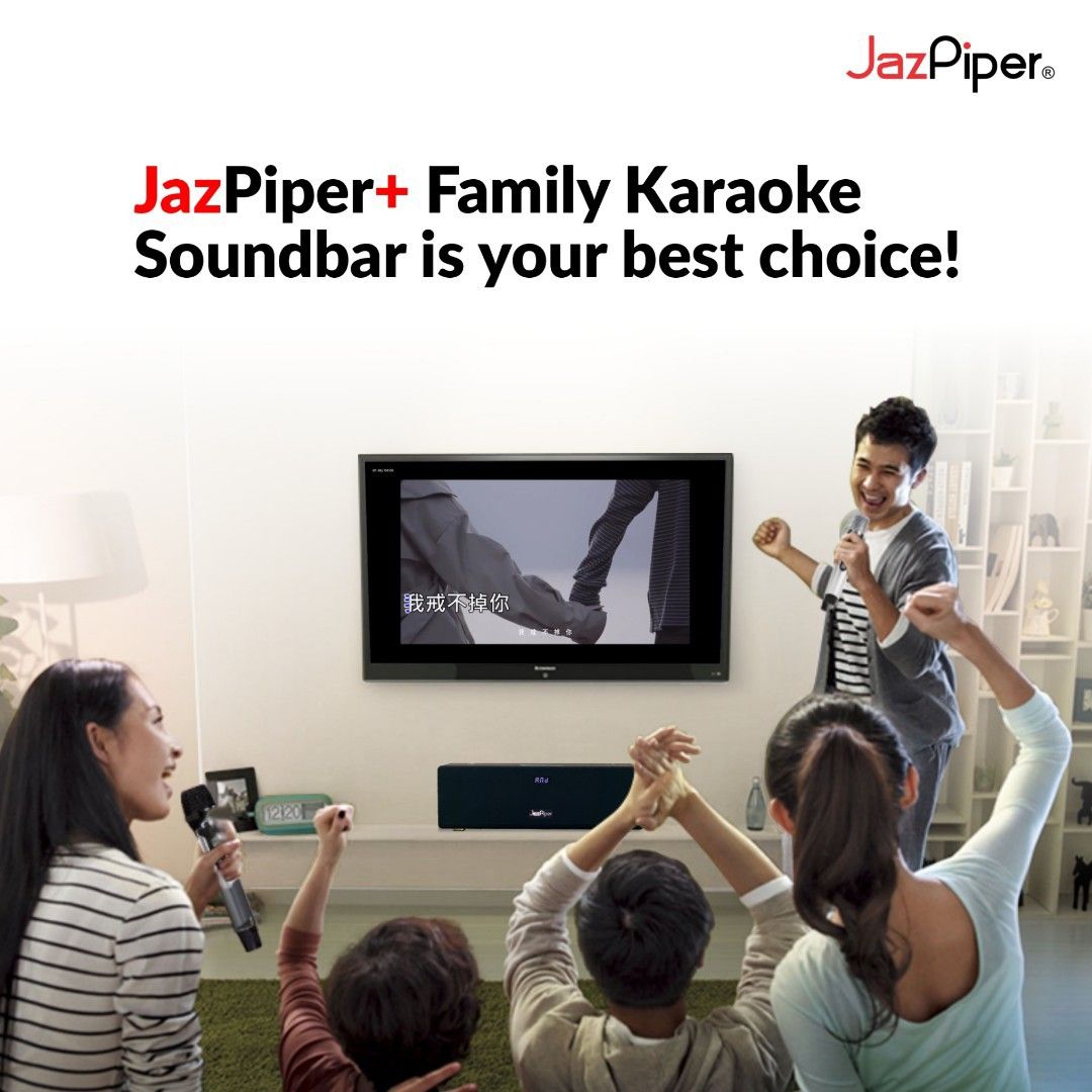 Jazpiper + V3 Family Karaoke Soundbar
